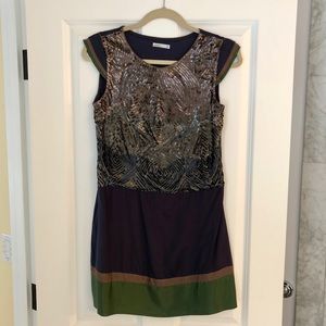 Sequined Dress by UK clothing brand “lavand.”